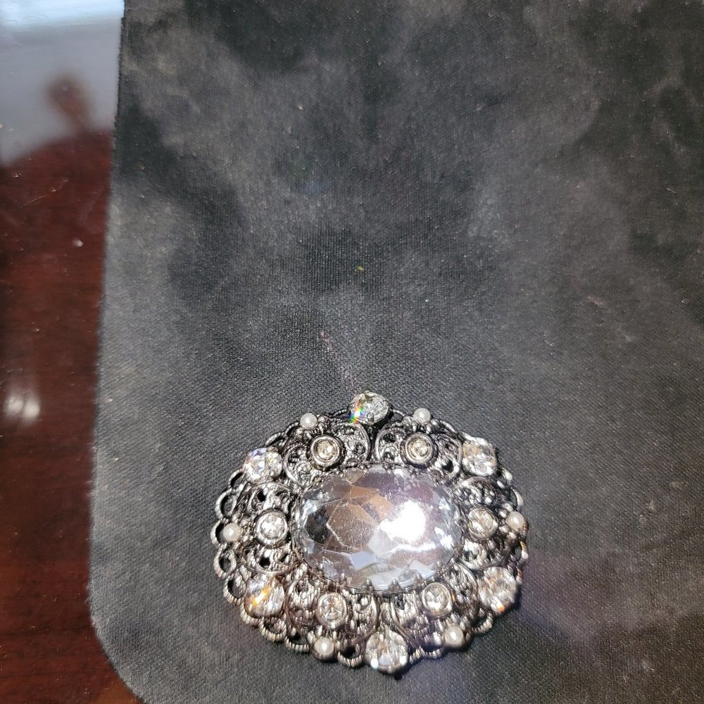 West Germany Brooch front and back